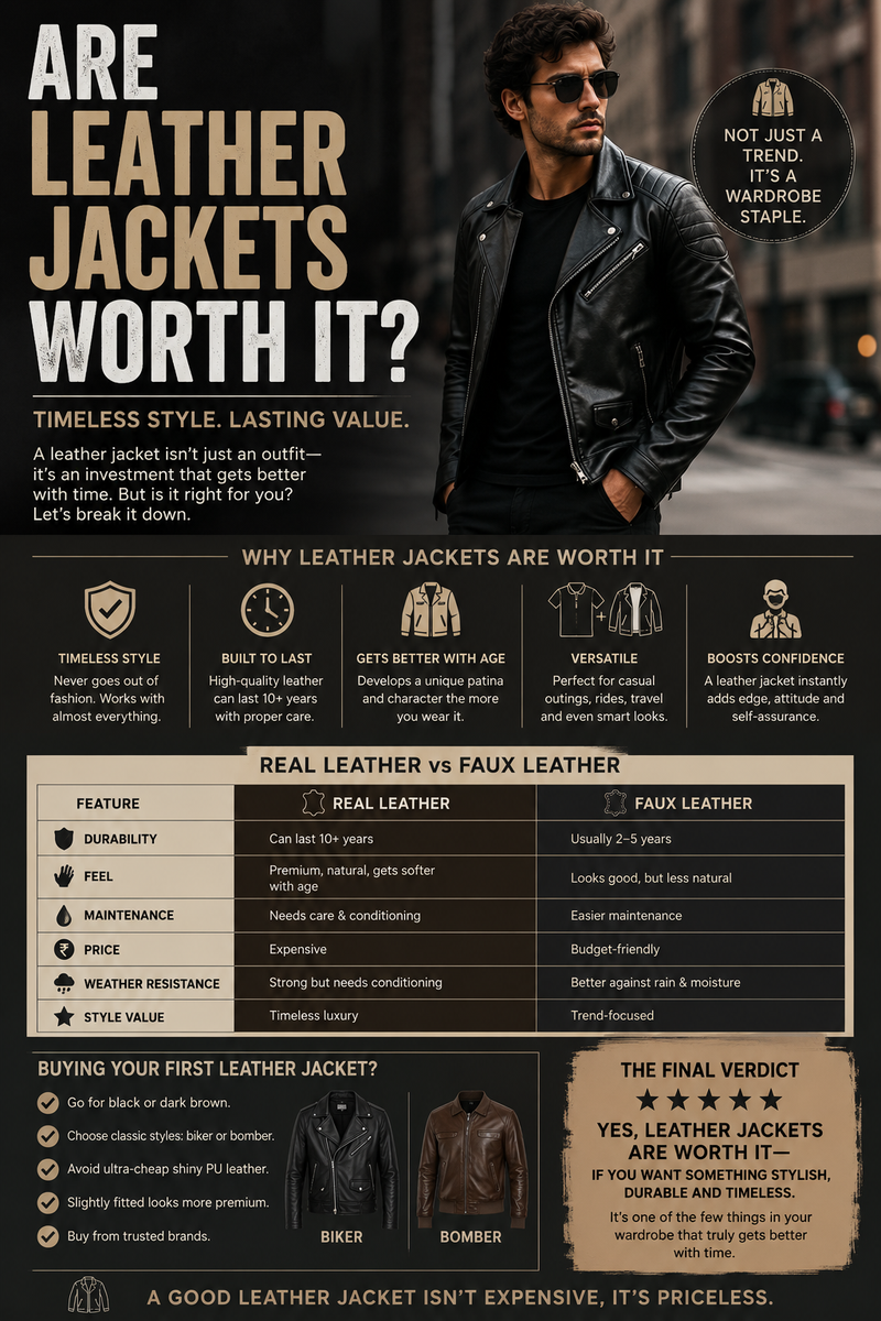 Are Leather Jackets Worth It? Complete Buying Guide