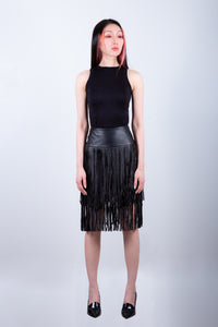 Jill Fringe Skirt